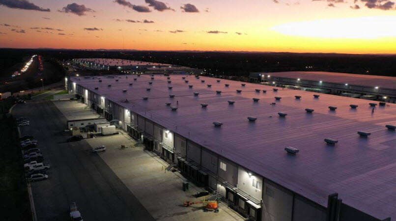 PVC commercial roofing membrane